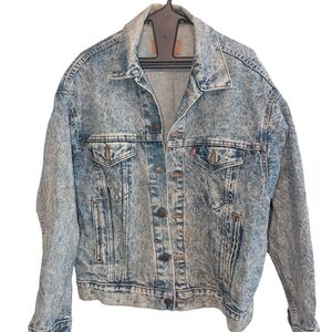 Levi’s Vintage Acid Wash 70507 Denim Jacket – Made in USA (L)